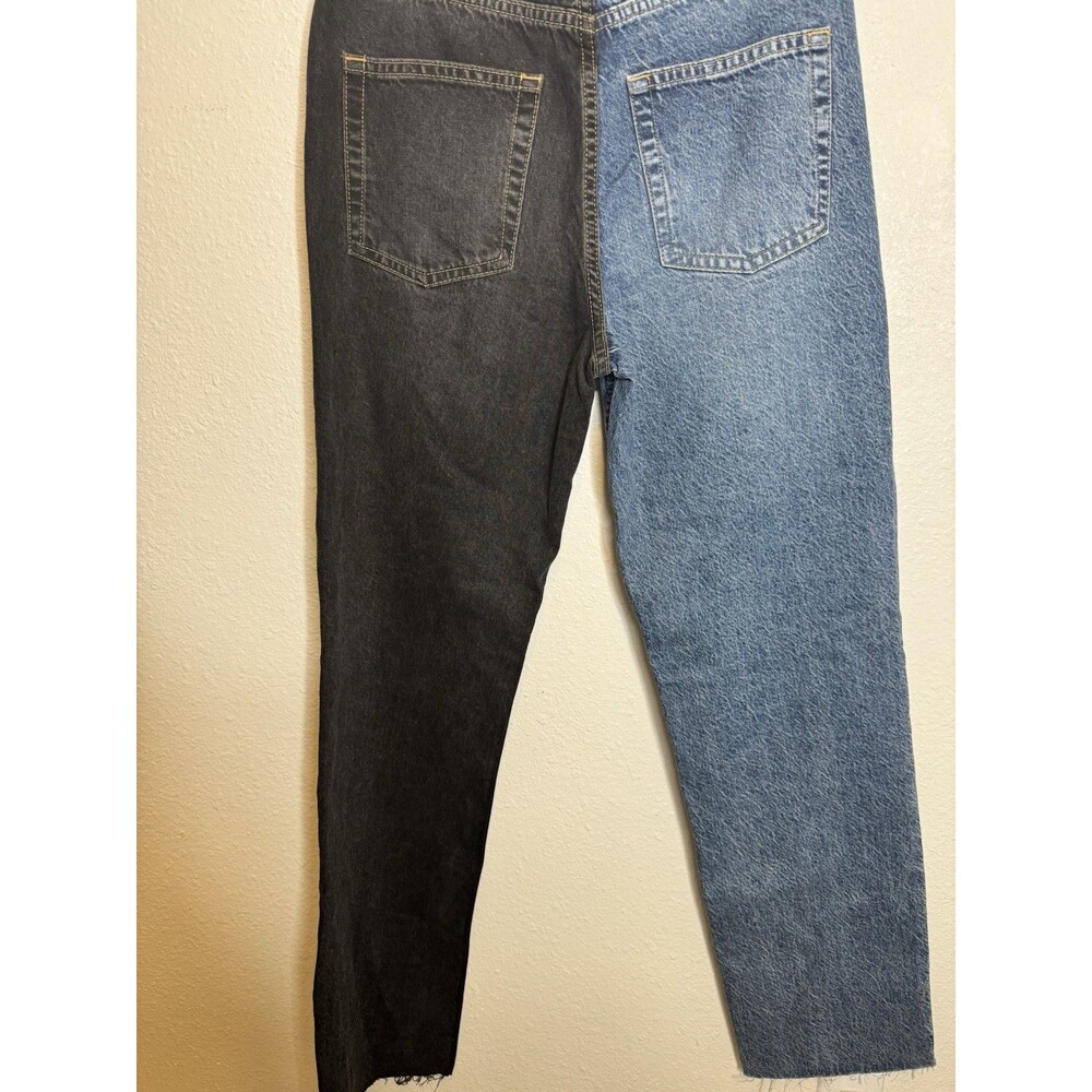 BDG Urban Outfitters Pax Two-Tone Jeans W28 L32 Blue Black Denim NWT - Picture 10 of 16